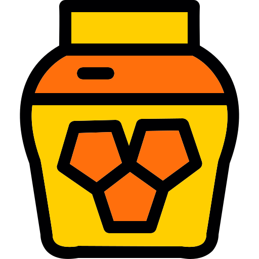 Honey jar Generic Outline Color icon