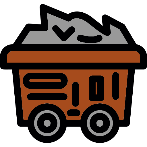 Coal Generic Outline Color icon