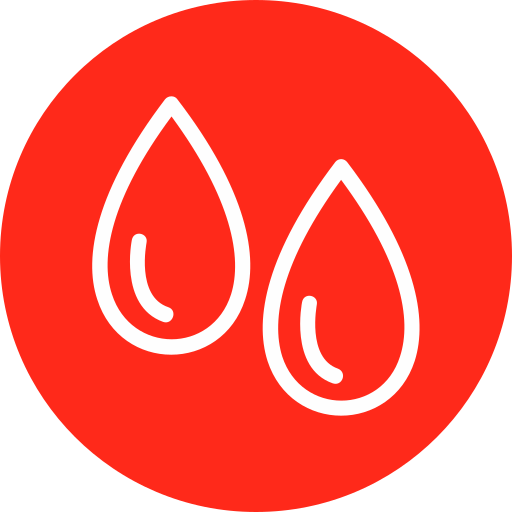 waterdruppels Generic Flat icoon