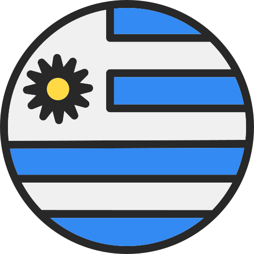 uruguay Generic Outline Color icon