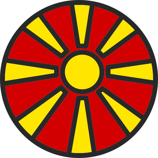 republika macedonii Generic Outline Color ikona