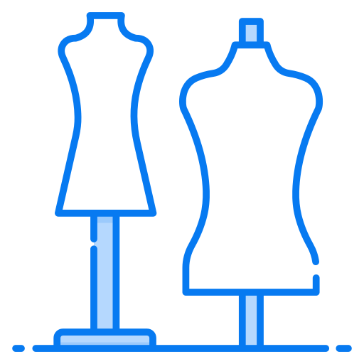 Mannequin Generic Blue icon