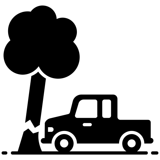 autoverzekering Generic Glyph icoon