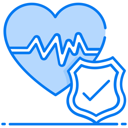 Health insurance Generic Blue icon