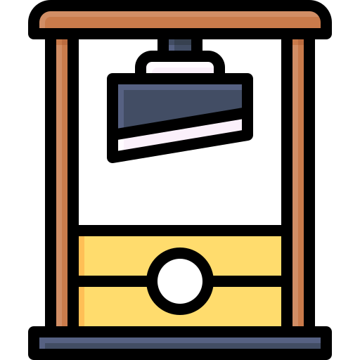 Guillotine Generic Outline Color icon