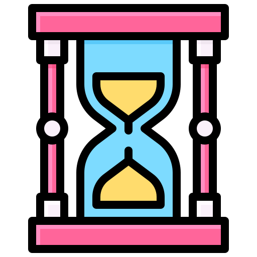 Sand watch Generic Outline Color icon