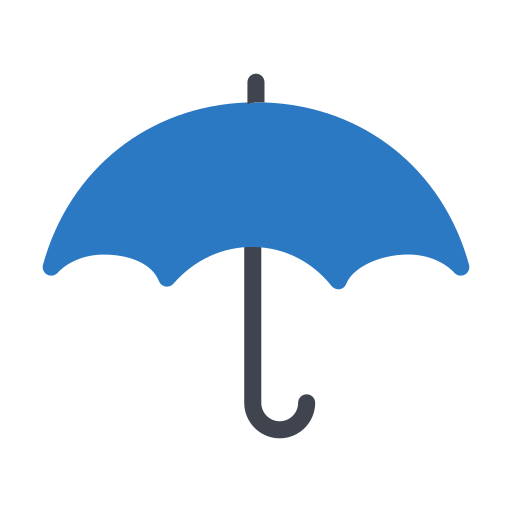 傘 Generic Blue icon