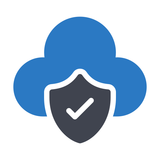 cloud-daten Generic Blue icon