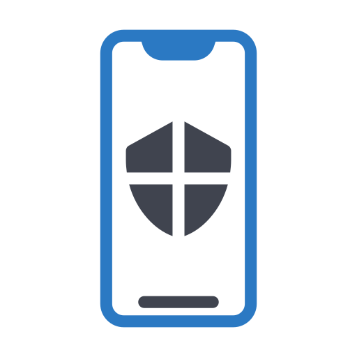 Сотовый телефон Generic Blue иконка