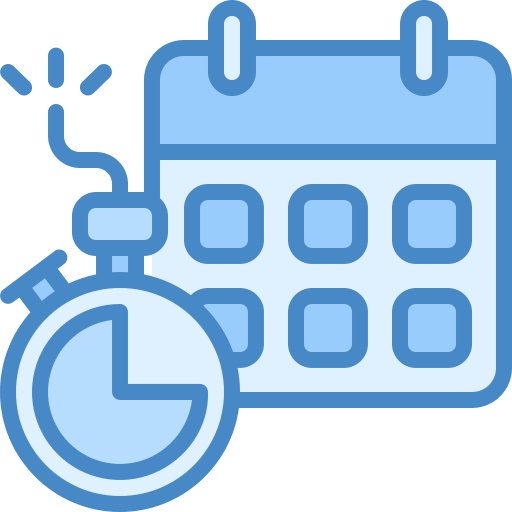 deadline Generic Blue icoon