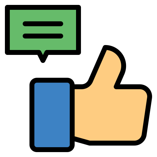 Feedback Generic Outline Color icon