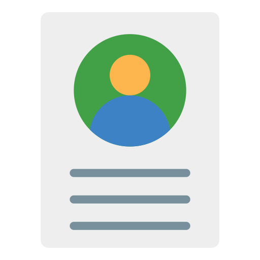 Personal data Generic Flat icon