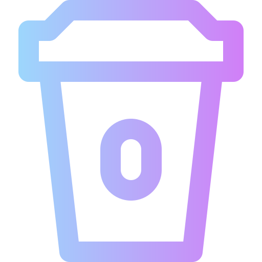 Cup Super Basic Rounded Gradient icon