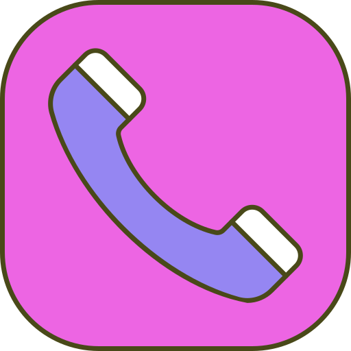 telefon Generic Thin Outline Color icon