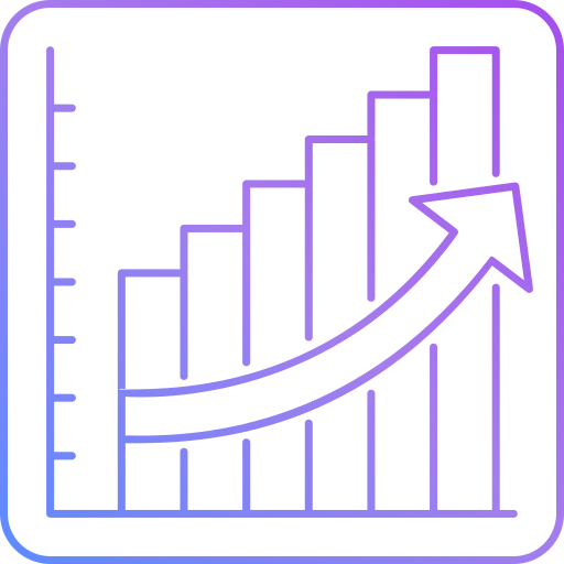 crecimiento Generic Gradient icono