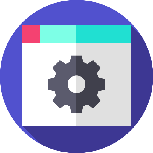 Web Flat Circular Flat icon