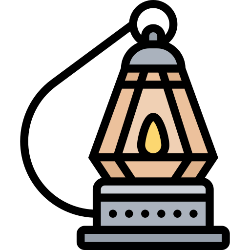 lampara de aceite Meticulous Lineal Color icono
