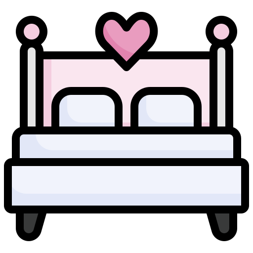 cama matrimonial Surang Lineal Color icono