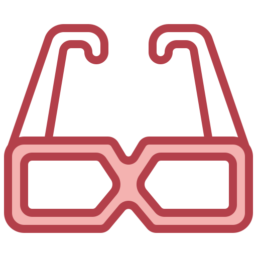 3d glasses Surang Red icon