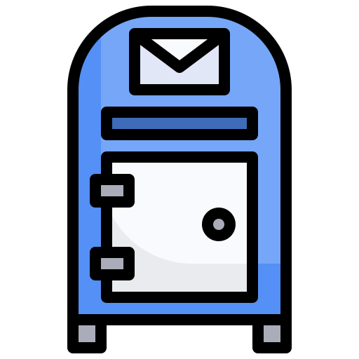 brievenbus Surang Lineal Color icoon