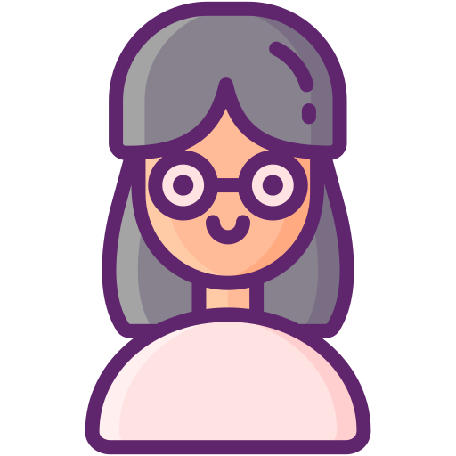 nerd Flaticons Lineal Color icono