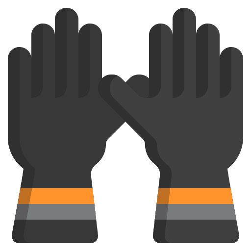 Gloves Surang Flat icon