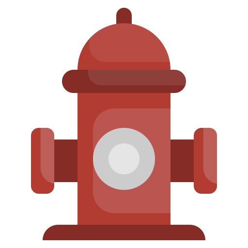 Fire hydrant Surang Flat icon