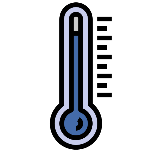 thermometer Surang Lineal Color icon