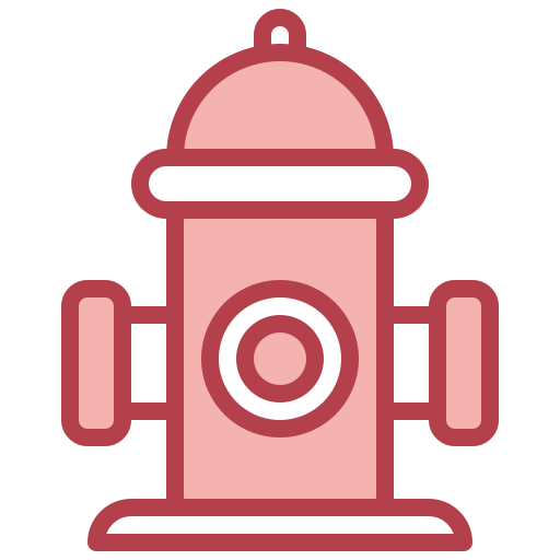 Fire hydrant Surang Red icon