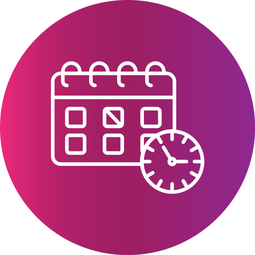 Schedule Generic Flat Gradient icon