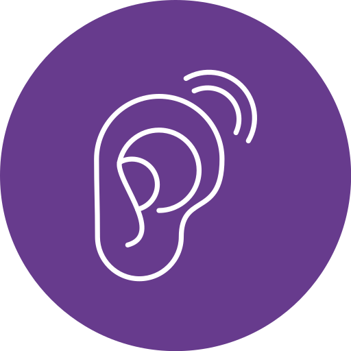 Hearing Generic Flat icon