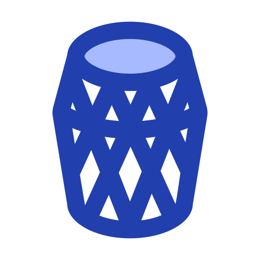 dholak Generic Blue icoon