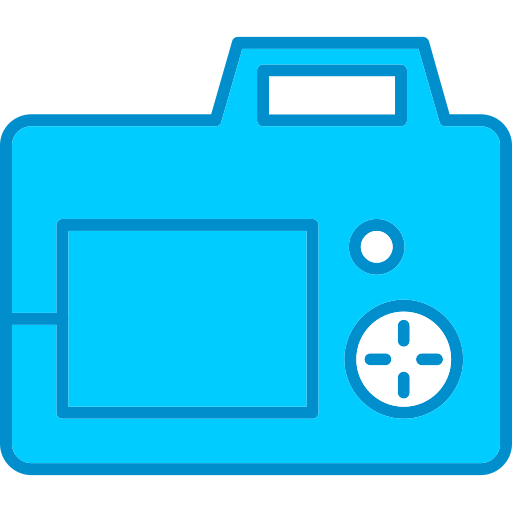 cámara fotográfica Generic Blue icono