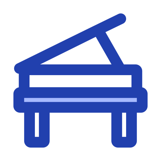 piano Generic Blue icoon