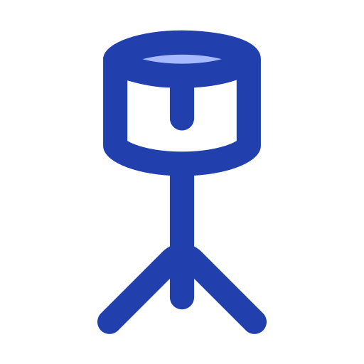 snaredrum Generic Blue icoon
