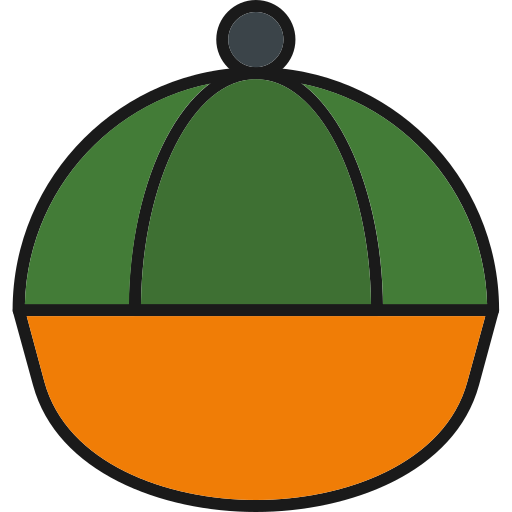 gorra Generic Outline Color icono