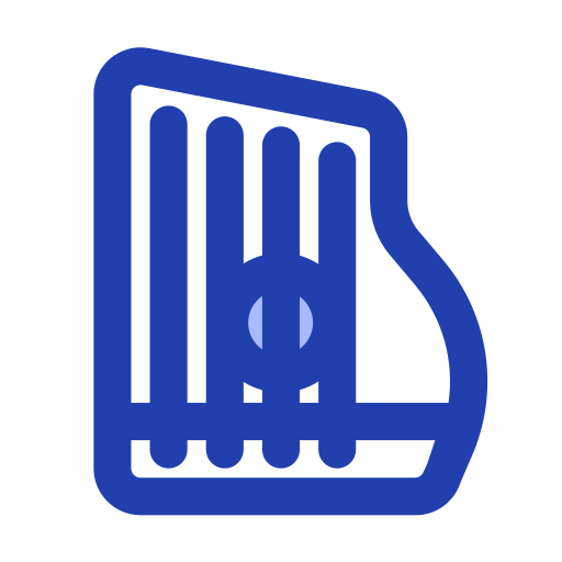 Zither Generic Blue icon