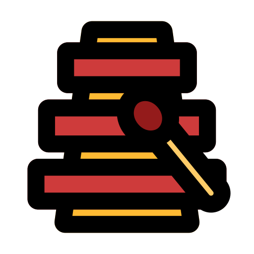 Xylophone Generic Outline Color icon