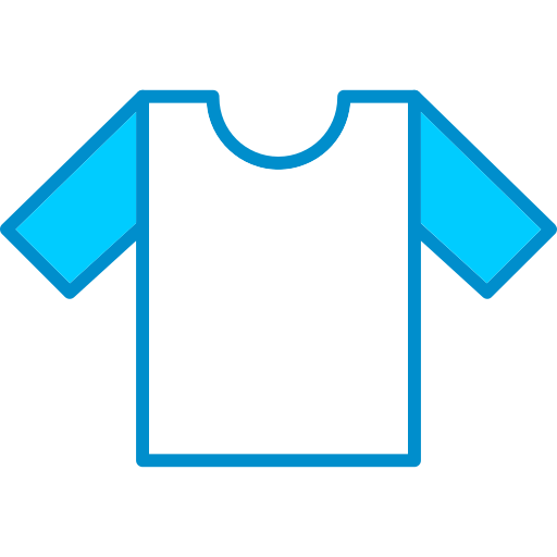 t-shirt Generic Blue icoon
