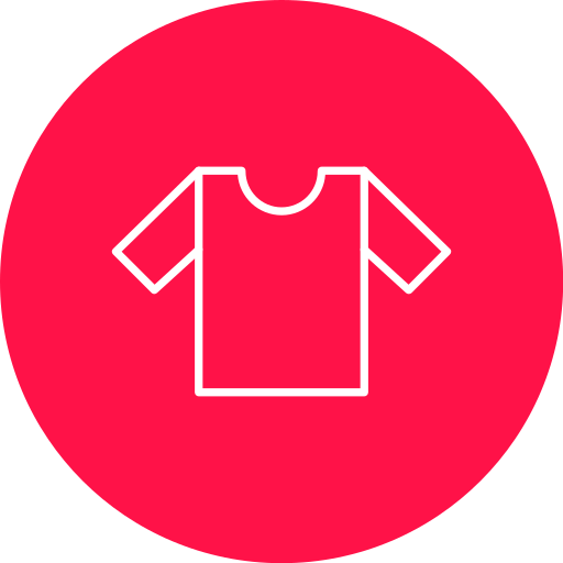 T shirt Generic Flat icon