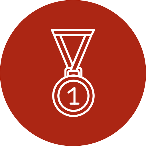 médaille Generic Flat Icône