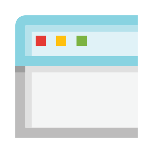 ventana del navegador edt.im Lineal color icono