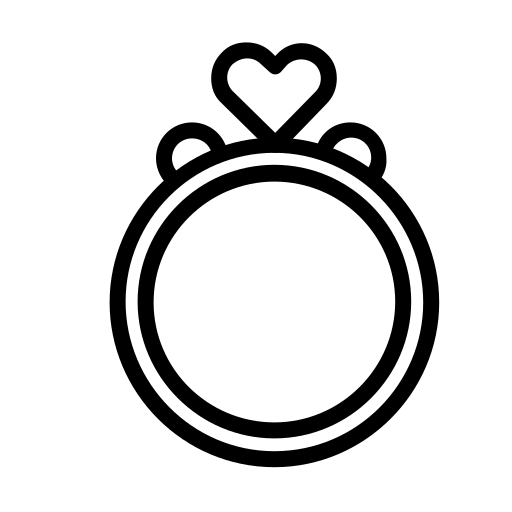 다이아몬드 반지 Generic Detailed Outline icon