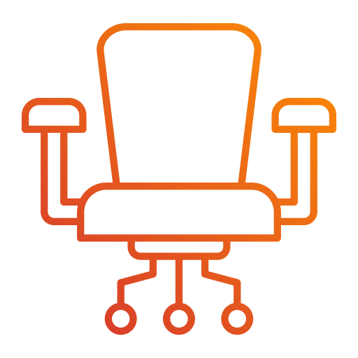事務用椅子 Generic Gradient icon