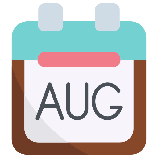 august Generic Flat icon