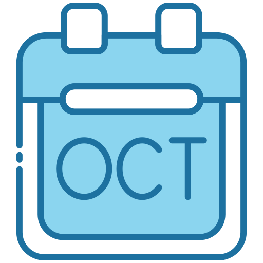October Generic Blue icon