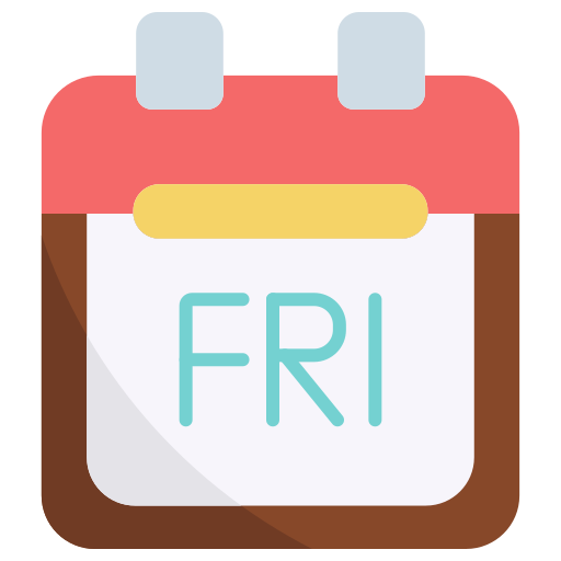 Friday Generic Flat icon