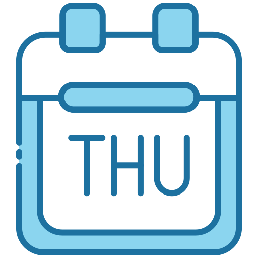 Thursday Generic Blue icon