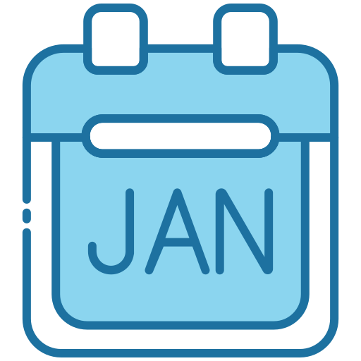 January Generic Blue icon