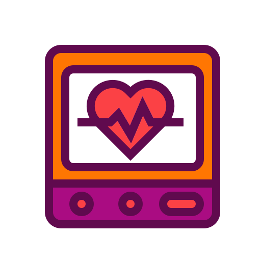 cardiogram Generic Outline Color icoon